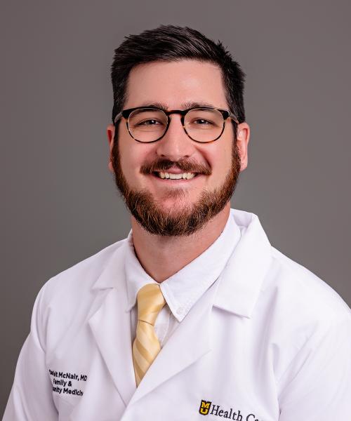 Sam Holt McNair, MD smiling