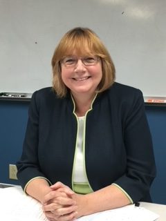 Ann McCauley smiling